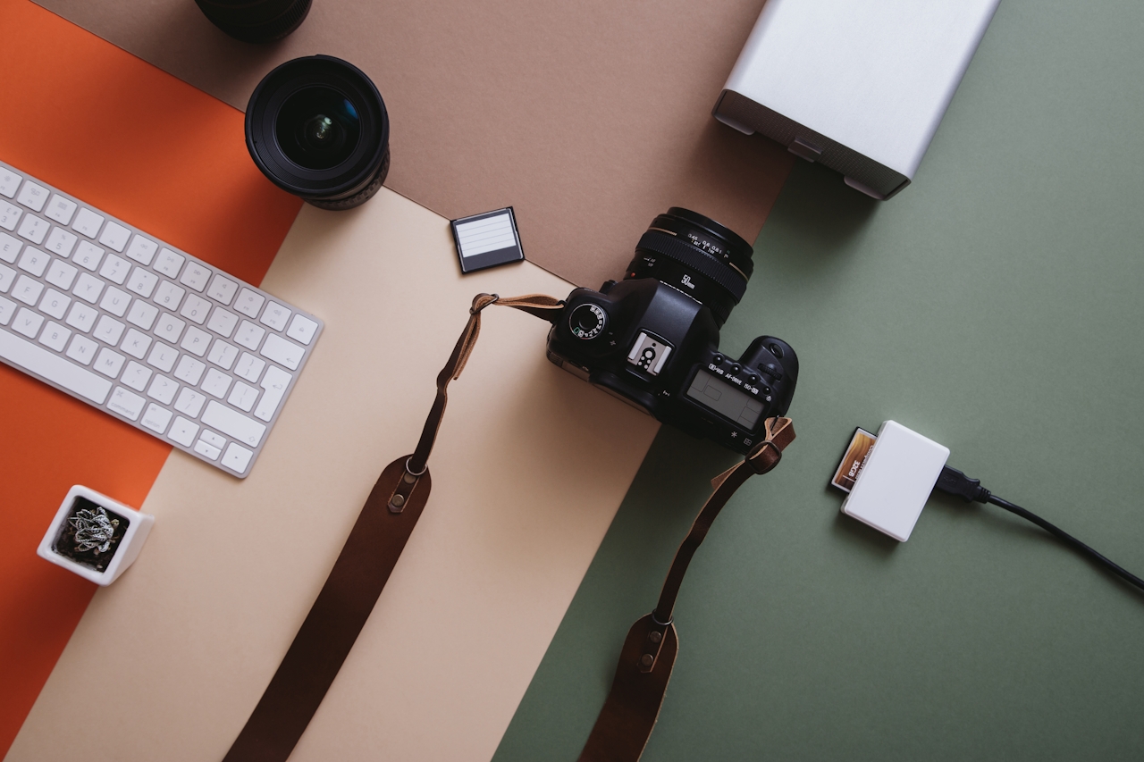 Wedding photography equipment